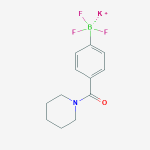 4-(1-哌啶基羰基)苯基三氟硼酸钾,97%图片