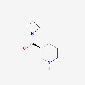 (3S)-3-(Azetidine-1-carbonyl)piperidine图片
