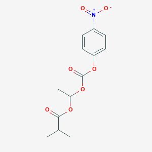 1-(((4-nitrophenoxy)carbonyl)oxy)ethyl isobutyrate图片