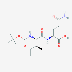 N-(tert-Butoxycarbonyl)-L-isoleucyl-L-glutamine图片