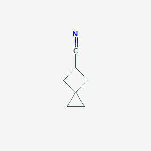 spiro[2,3]hexane-5-carbonitrile图片