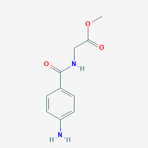 methyl 2-[(4-aminophenyl)formamido]acetate图片