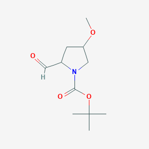 tert-Butyl 2-Formyl-4-methoxypyrrolidine-1-carboxylate图片