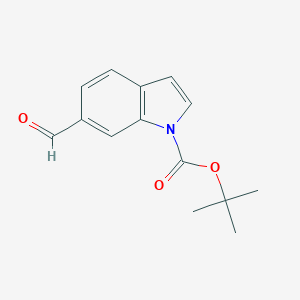 tert-butyl 6-formyl-1H-indole-1-carboxylate图片