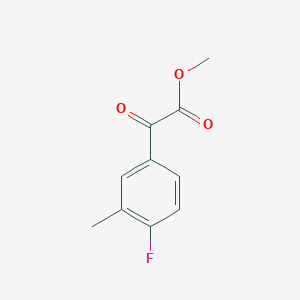 Methyl 4-fluoro-3-methylbenzoylformate图片