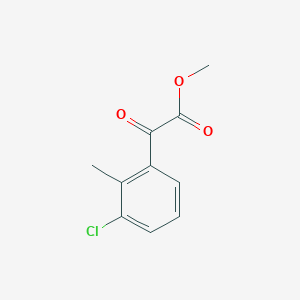Methyl 3-chloro-2-methylbenzoylformate图片