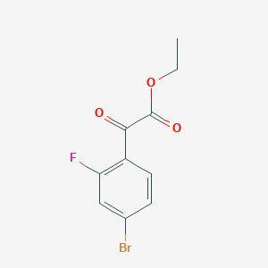 Ethyl 4-bromo-2-fluorobenzoylformate图片