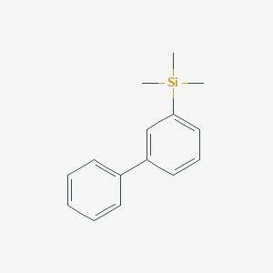 {[1,1'-biphenyl]-3-yl}trimethylsilane图片