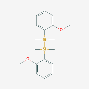 1,2-Bis(2-methoxyphenyl)-1,1,2,2-tetramethyldisilane图片