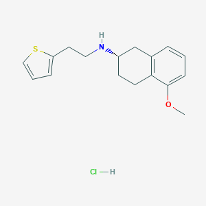 2-Thiopheneethanamine,N-[(2S)-1,2,3,4-tetrahydro-5-methoxy-2-naphthalenyl]-,hydrochloride图片