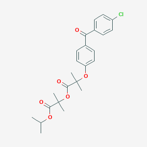 Fenofibric Acid 1,1-Dimethyl-2-(1-methylethoxy)-2-oxoethyl Ester图片