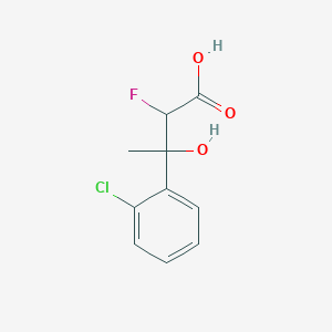 3-(2-Chlorophenyl)-2-fluoro-3-hydroxybutanoic Acid(Mixture of Diastereomers)图片