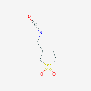 3-(Isocyanatomethyl)tetrahydrothiophene 1,1-dioxide图片