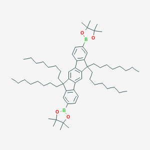 2,2'-(6,6,12,12-Tetraoctyl-6,12-dihydroindeno[1,2-b]fluorene-2,8-diyl)bis(4,4,5,5-tetramethyl-1,3,2-dioxaborolane)图片