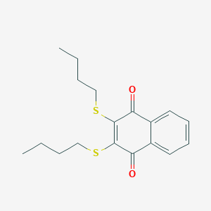 2,3-双(正丁硫基)-1,4-萘二酮图片