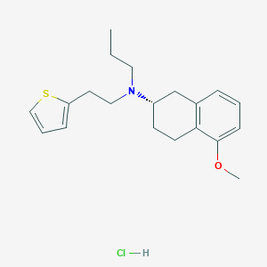 N-Propyl-N-[(2S)-1,2,3,4-tetrahydro-5-methoxy-2-naphthalenyl]2-thiopheneethanamine Hydrochloride(1:1)图片