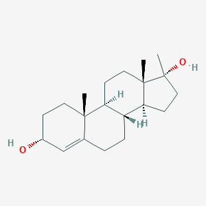 17-Methyl-4-androstene-3α,17α-diol图片