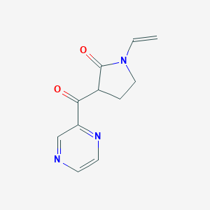 3-(pyrazin-2-ylcarbonyl)-1-vinylpyrrolidin-2-one图片