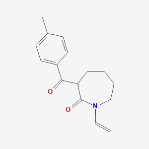 3-(4-Methylbenzoyl)-1-vinylazepan-2-one图片