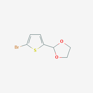 1-Bromo-5-(1,3-dioxolan-2-yl)thiophene图片