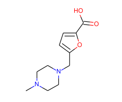 5-[(4-methylpiperazin-1-yl)methyl]-2-furoic acid