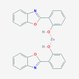 bis[2-(2-Benzoxazolyl)phenolato]zinc(II)图片