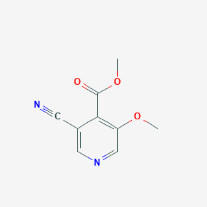 Methyl 3-cyano-5-methoxyisonicotinate图片