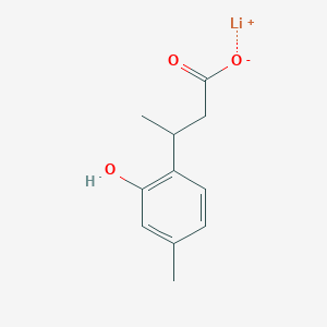 Lithium 3-(2-Hydroxy-4-methylphenyl)butanoate图片