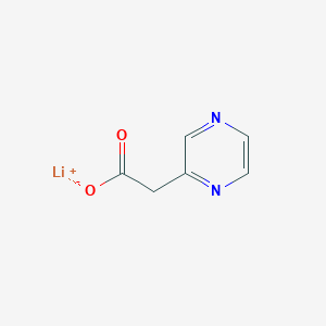 lithium 2-(pyrazin-2-yl)acetate图片