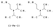 Dichlorobis(2-(diisopropylphosphino)-乙胺)钌(II)图片