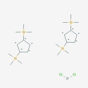 双[1,3-双(三甲基硅基)环戊二烯]二氯化锆图片
