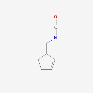 3-(isocyanatomethyl)cyclopent-1-ene图片