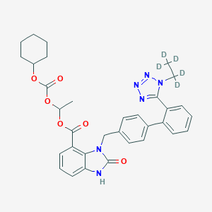 2-Desethoxy-2-hydroxy-1H-1-Ethyl Candesartan Cilexetil-d5图片