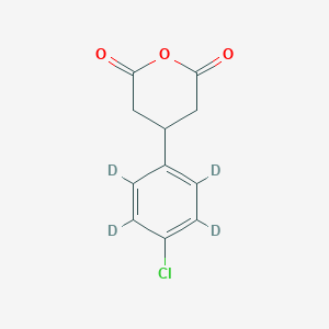 3-(4-Chlorophenyl)glutaric-d4 Anhydride图片
