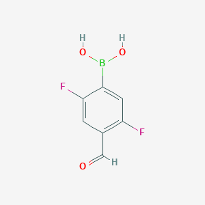 2,5-Difluoro-4-formylphenylboronic acid图片