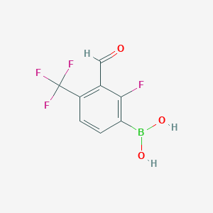 2-Fluoro-3-Formyl-4-(Trifluoromethyl)Phenylboronic Acid图片