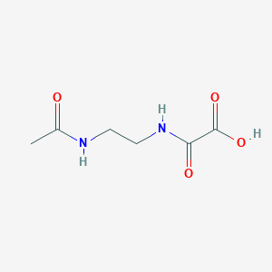 [(2-Acetamidoethyl)carbamoyl]formic Acid图片