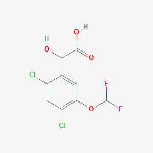 2,4-Dichloro-5-(difluoromethoxy)mandelic acid图片