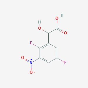 2,5-Difluoro-3-nitromandelic acid图片