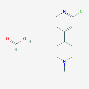 2'-Chloro-1-methyl-1,2,3,4,5,6-hexahydro-[4,4']bipyridinyl formic acid salt图片