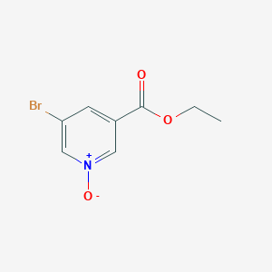 Ethyl 5-bromonicotinate 1-oxide图片