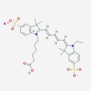Cyanine 5 Monofunctional Hexanoic Acid Dye,Potassium Salt图片