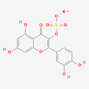 Quercetin 3-Sulfate Potassium Salt图片