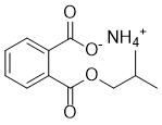 Phthalic acid,monoisobutyl ester,ammonium salt图片