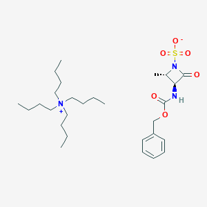 (2S,3S)-3-Benzyloxycarbonylamino-2-methyl-4-oxo-1-azetidinesulfonic Acid Tetrabutylammonium Salt图片