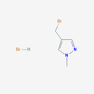 4-(Bromomethyl)-1-methyl-1H-pyrazole hydrobromide图片