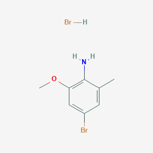 4-Bromo-2-methoxy-6-methylaniline Hydrobromide图片