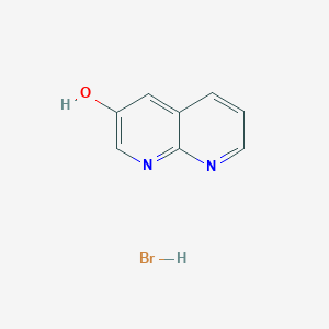 1,8-Naphthyridin-3-ol Hydrobromide图片