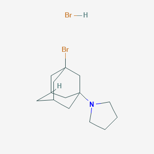 1-(3-Bromo-1-adamantyl)pyrrolidine hydrobromide图片