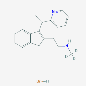 rac-N-Demethyl Dimethindene-d3 Hydrobromide图片